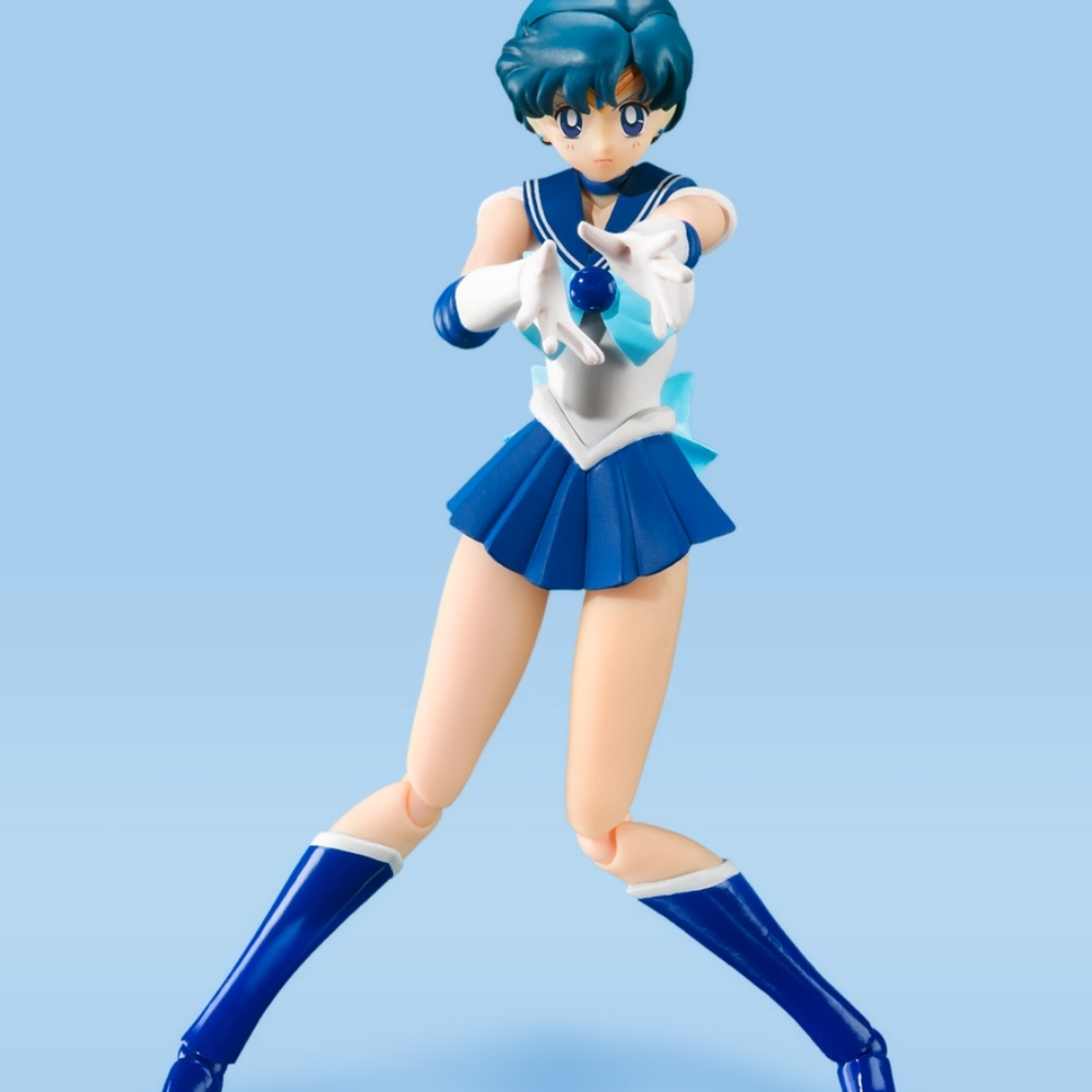 Sailor Mercury Action Figure Shfigurearts Bandai New In Box